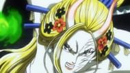 Black Maria in the One Piece anime (Image via TOEI Animation)